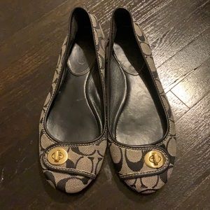 Coach Noel Signature Flats